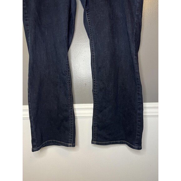 Lane Bryant Jeans Womens 28 Bootcut Dark Wash Genius Fit Stretch Plus Size - Picture 3 of 7